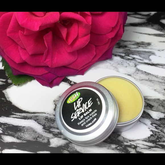🌟HP🌟🧚♀️🌟LUSH Lip Service Lip Balm NWT - Picture 2 of 7